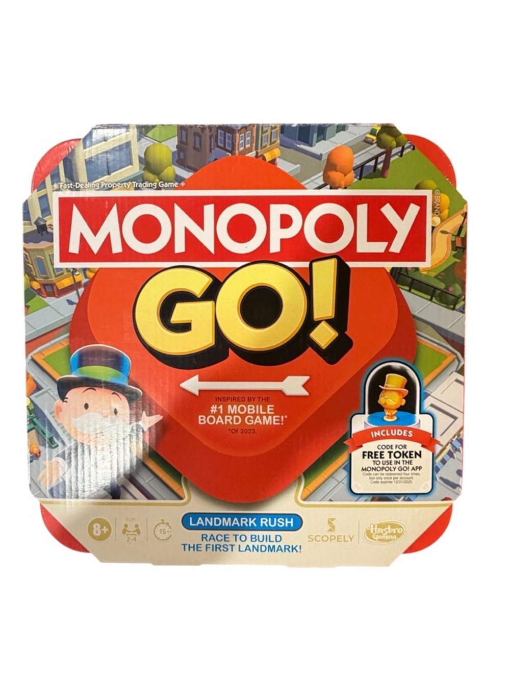 Hasbro Monopoly GO! Board Game - NWT